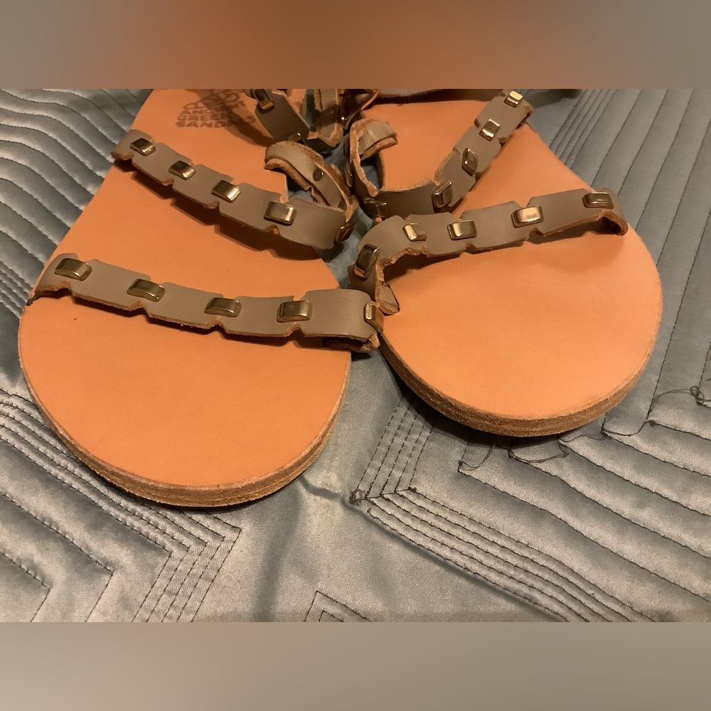 Ancient Greek Sandals Size 9 - Picture 7 of 11